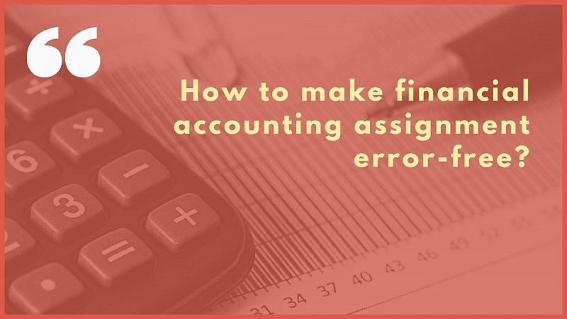 how to make financial accounting - April 2