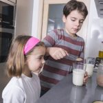 Is it safe to serve protein milk to the children